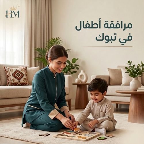 مرافقة أطفال في تبوك